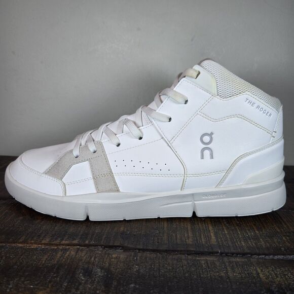 On Running White and Gray Sneakers - Picture 7 of 12